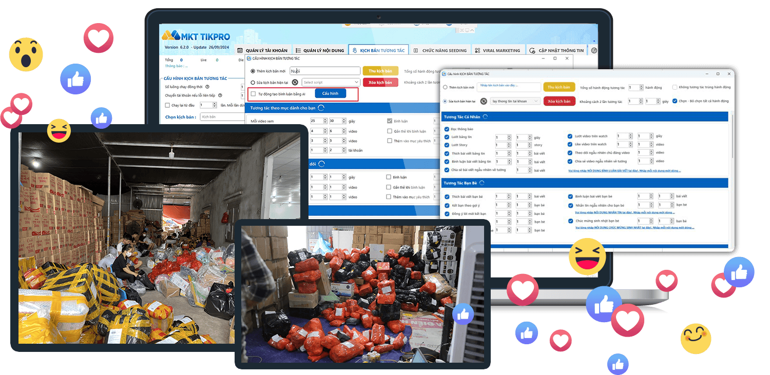 MKT TikPro – TikTok Marketing Automation Feature 1