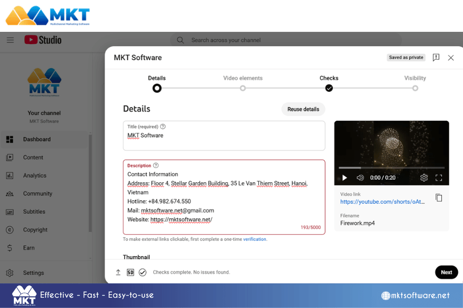 How to upload Shorts on YouTube in high quality on a PC