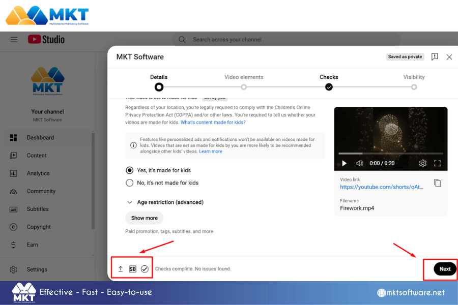 How to upload Shorts on YouTube in high quality on a PC