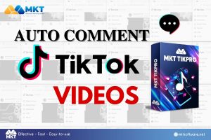 Auto comment on Tiktok