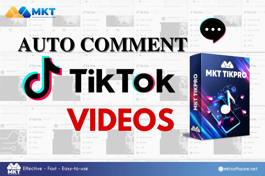 Auto comment on Tiktok