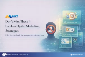 Faceless digital marketing