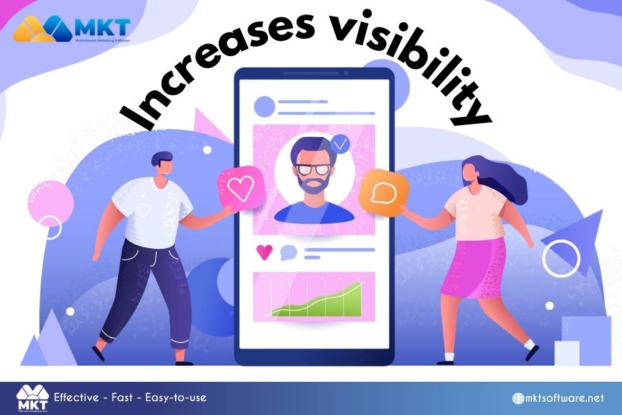 Increases visibility