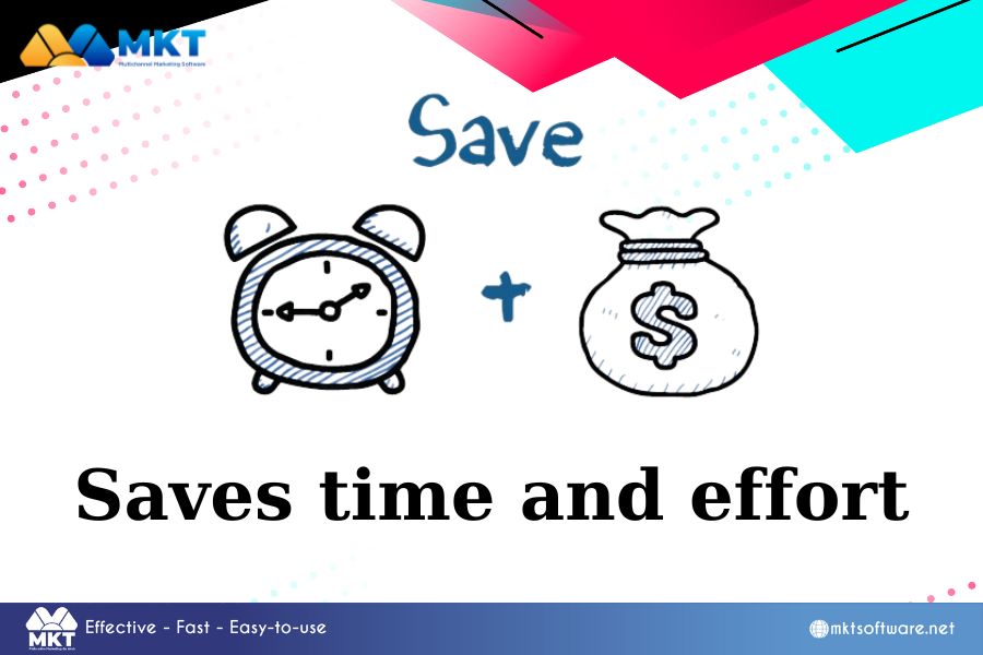 Saves time and effort
