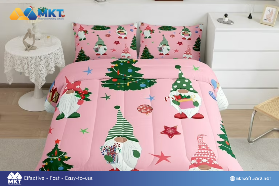 Christmas-themed bedding set for girls 10 Christmas Gifts For Daughter From Dad You Can't Miss