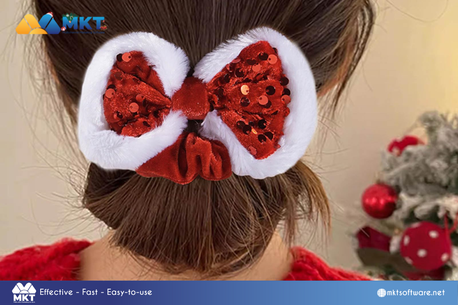 Christmas-themed hair accessories 10 Christmas Gifts For Daughter From Dad You Can't Miss