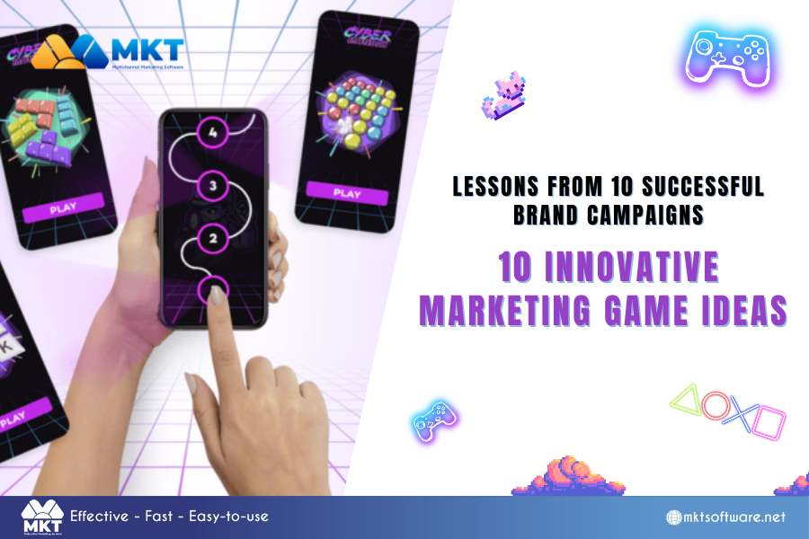 10 marketing game ideas from brand advertisements through games 10 innovative marketing game ideas: Lessons from 10 successful brand campaigns
