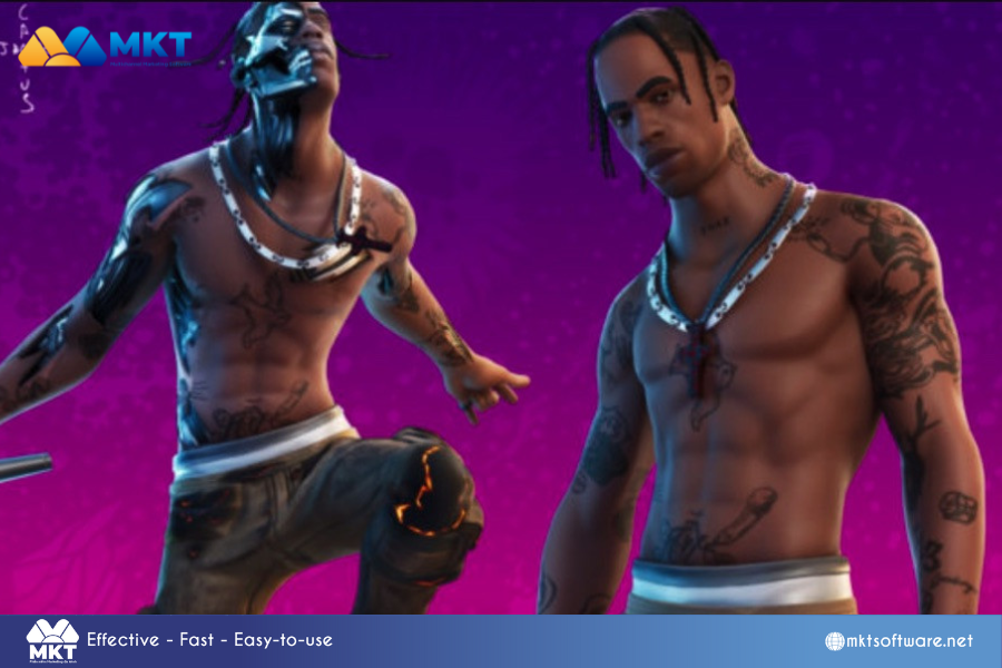 Fortnite X Travis Scott with in-game concert experience 10 innovative marketing game ideas: Lessons from 10 successful brand campaigns