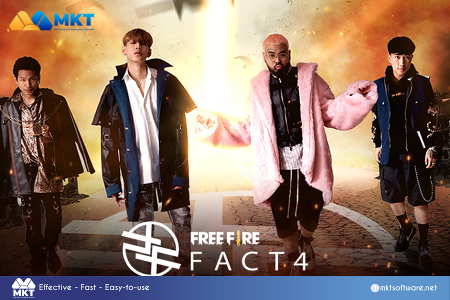 Free Fire X FACT4 with campaign to prevent violence on social media 10 innovative marketing game ideas: Lessons from 10 successful brand campaigns