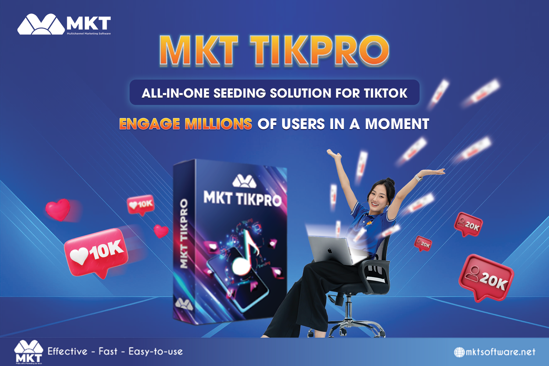 All in one seeding in MKT TikPro software MKT TikPro software