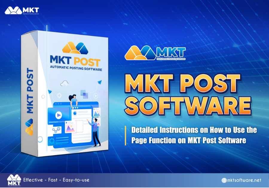 Detailed Instructions on How to Use the Page Function on MKT Post Software
