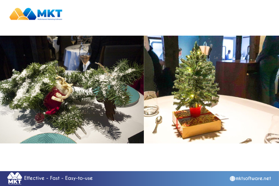 Dazzling Holiday Makeovers: 6 Restaurant christmas decoration ideas