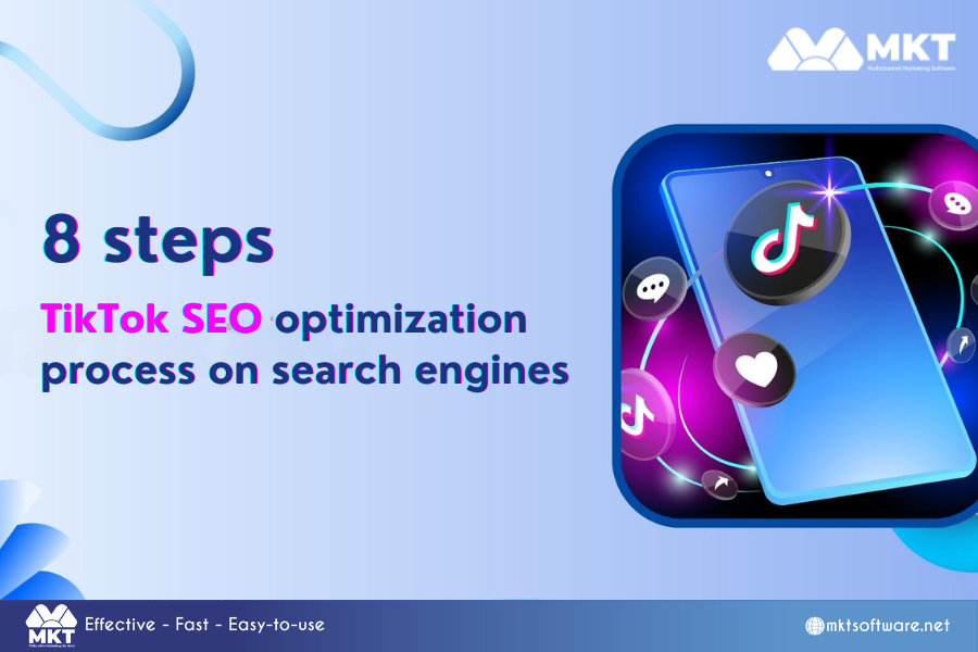 Mastering TikTok SEO: An 8-Step Roadmap to Search Engine Success 8 steps of TikTok SEO optimization process on search engines