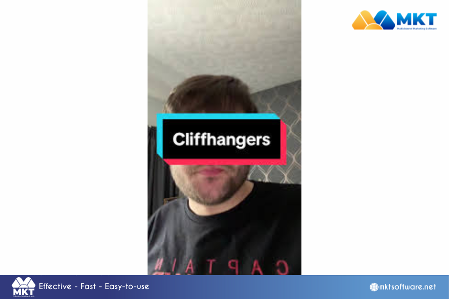 Use cliffhangers 8 steps of TikTok SEO optimization process on search engines