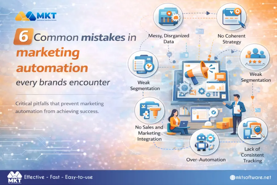 Common mistakes in marketing automation