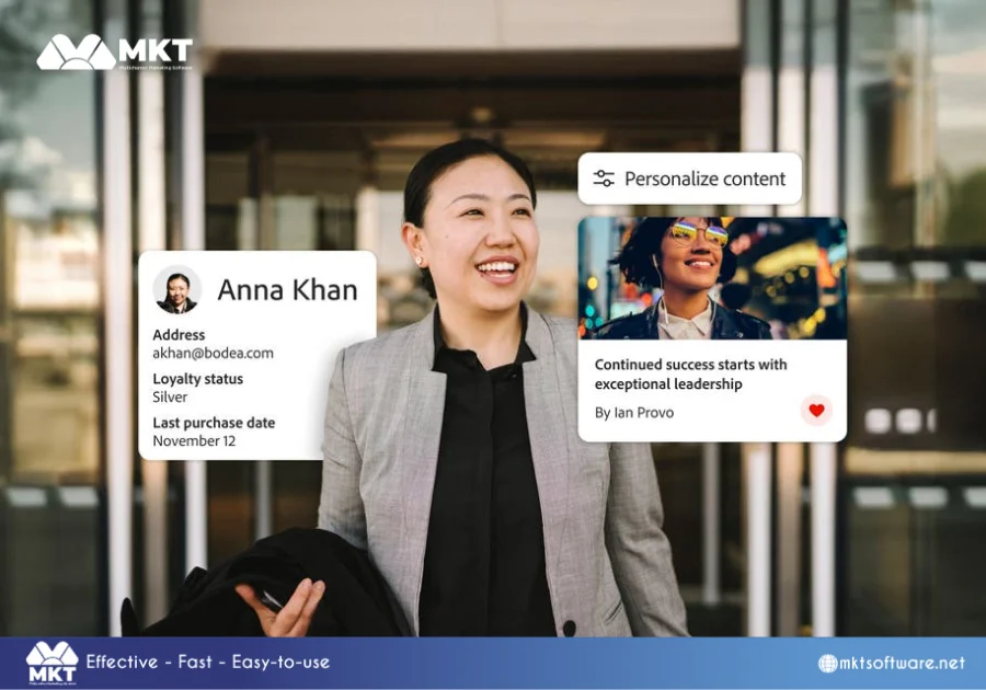 Invest in content personalization