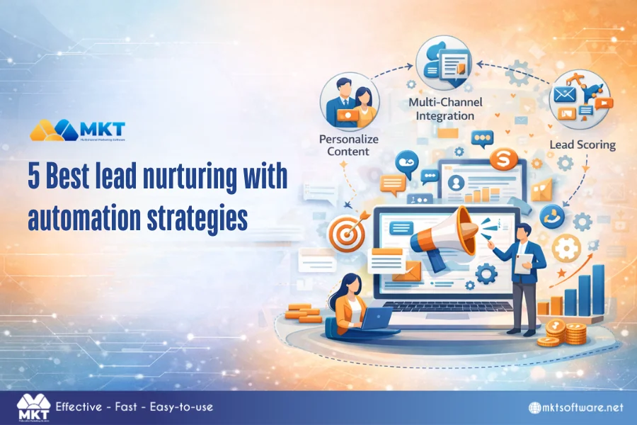 Lead nurturing with automation