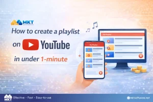 How can I create a playlist on YouTube