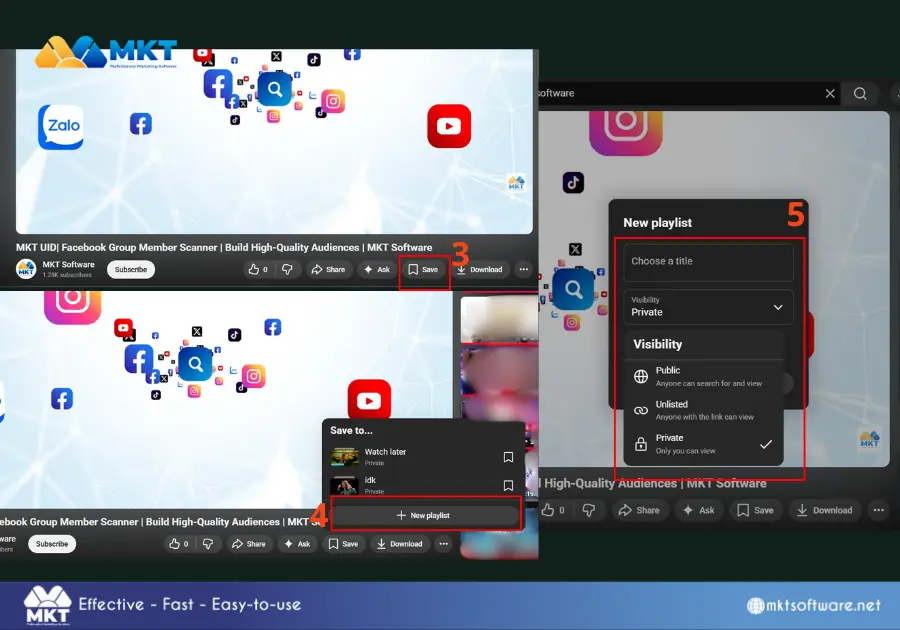 How to make a playlist on YouTube PC How to make a playlist on YouTube PC