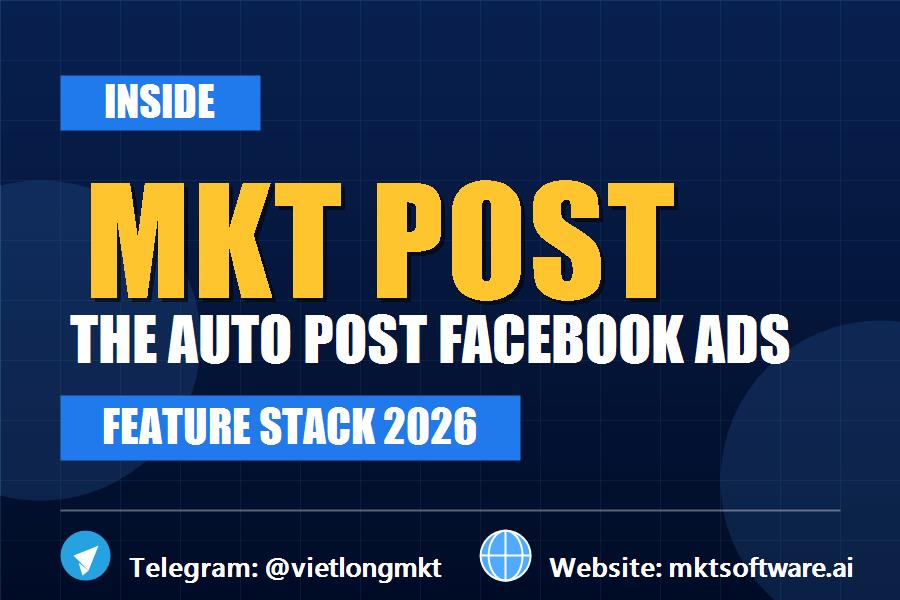 Auto post Facebook Ads hero banner with MKT Post in 2026