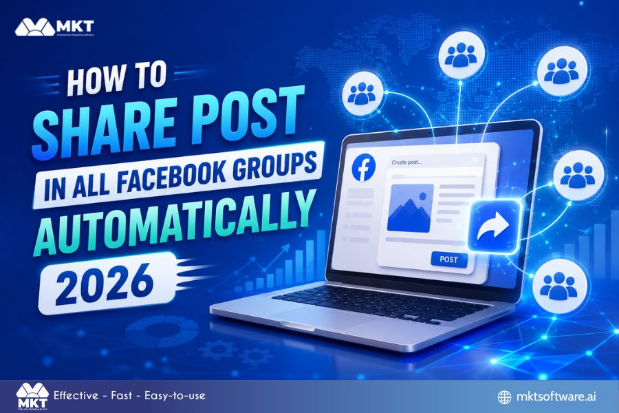 How to share post in all Facebook groups With Tools 2026