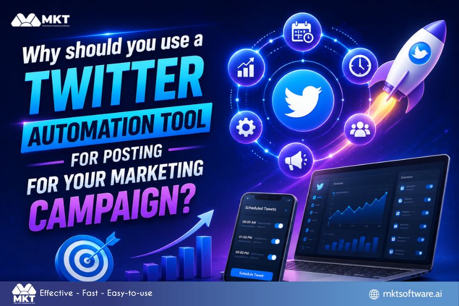 Why should you use a Twitter automation tool for posting for your marketing campaign?