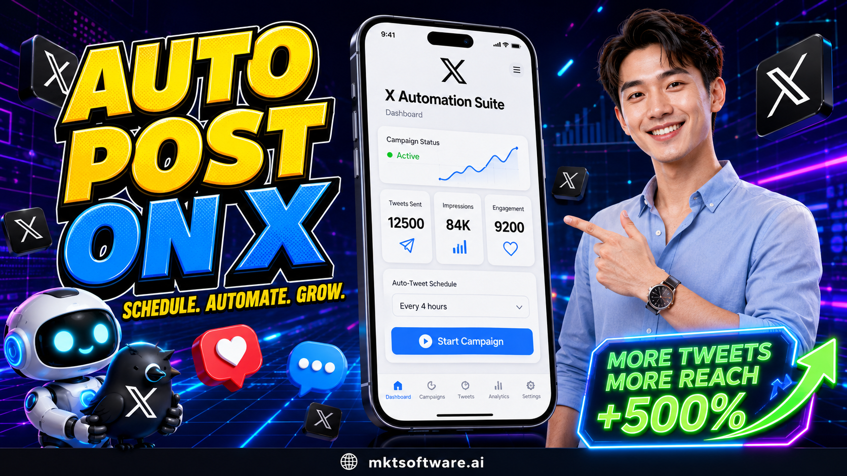 auto post on X in 2026