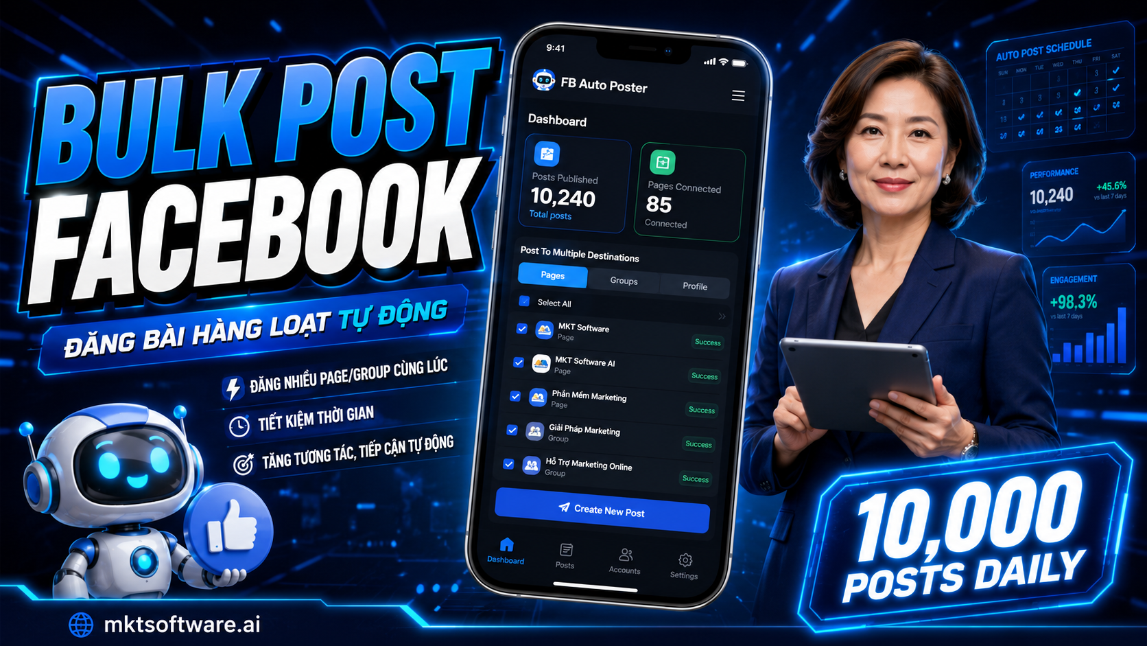 Facebook bulk posting software in 2026