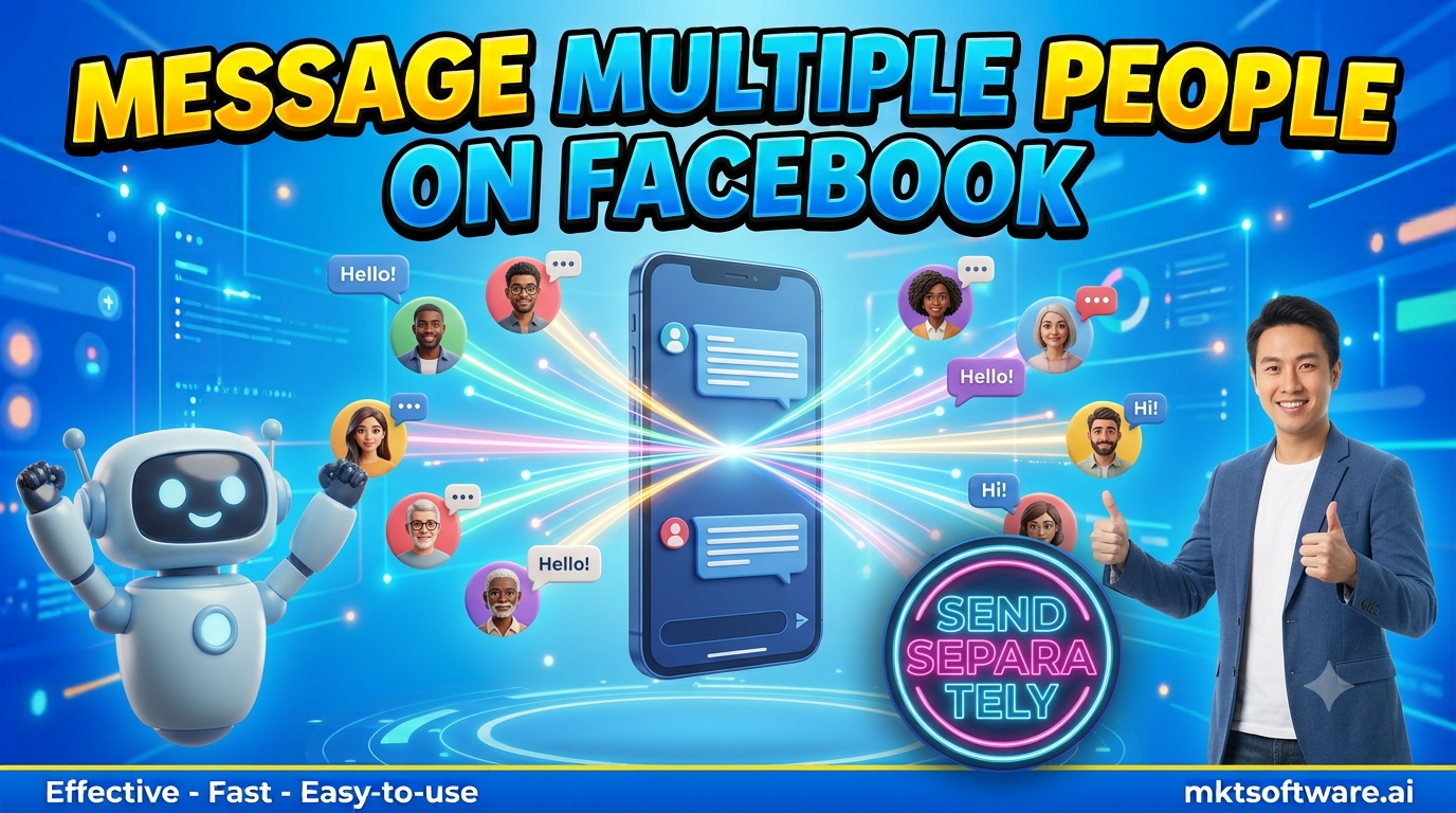 message multiple people on Facebook in 2026